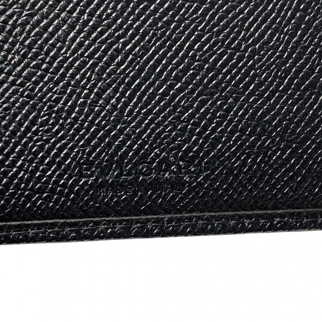 美品 ブルガリ BVLGARI メンズ 二つ折り財布 札入れ カード入れ