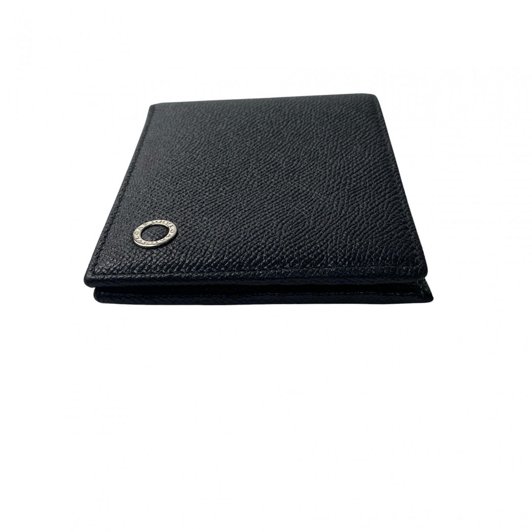 美品 ブルガリ BVLGARI メンズ 二つ折り財布 札入れ カード入れ