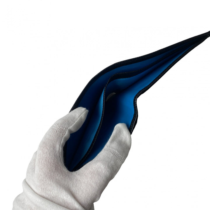 美品 ブルガリ BVLGARI メンズ 二つ折り財布 札入れ カード入れ