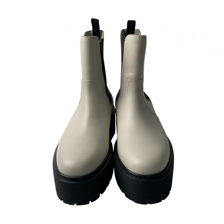 美品 エルメス HERMES レディース ハロウ サイドゴアブーツ