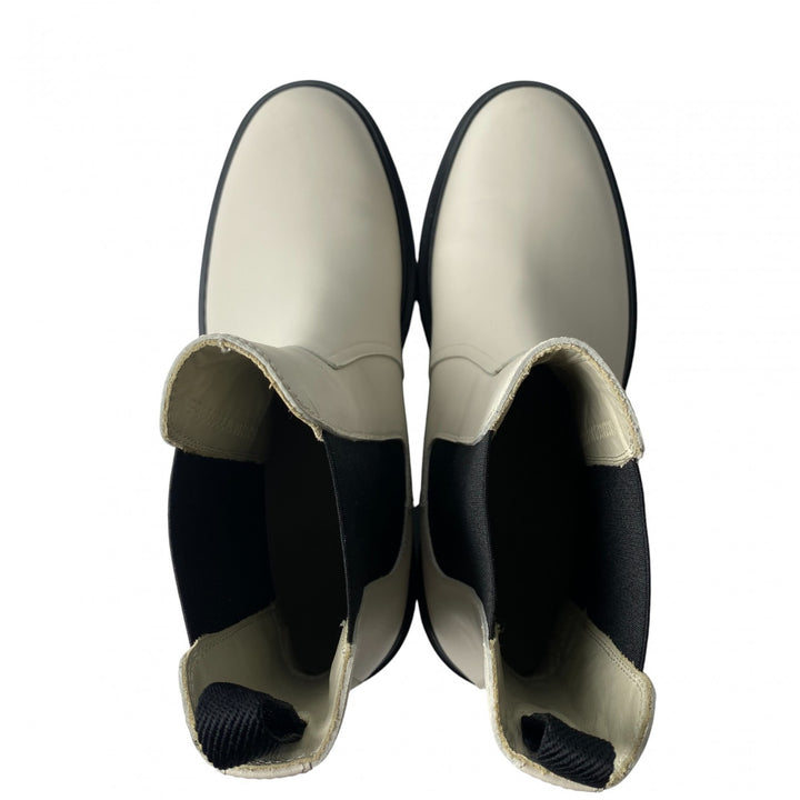 美品 エルメス HERMES レディース ハロウ サイドゴアブーツ