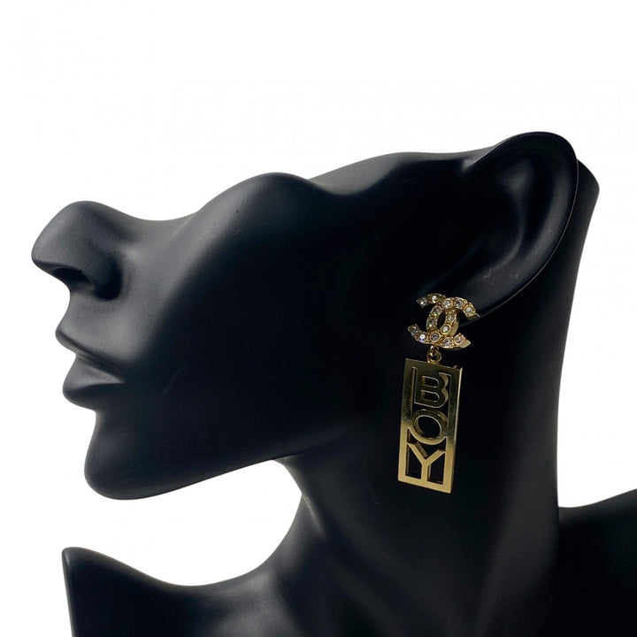 シャネル CHANEL レディース ココマーク スイングピアス BOY B22 C