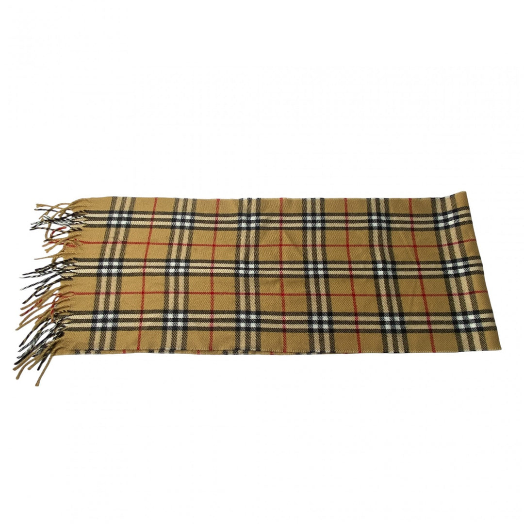 バーバリー Burberry レディース ノバチェック柄 マフラー　ウール