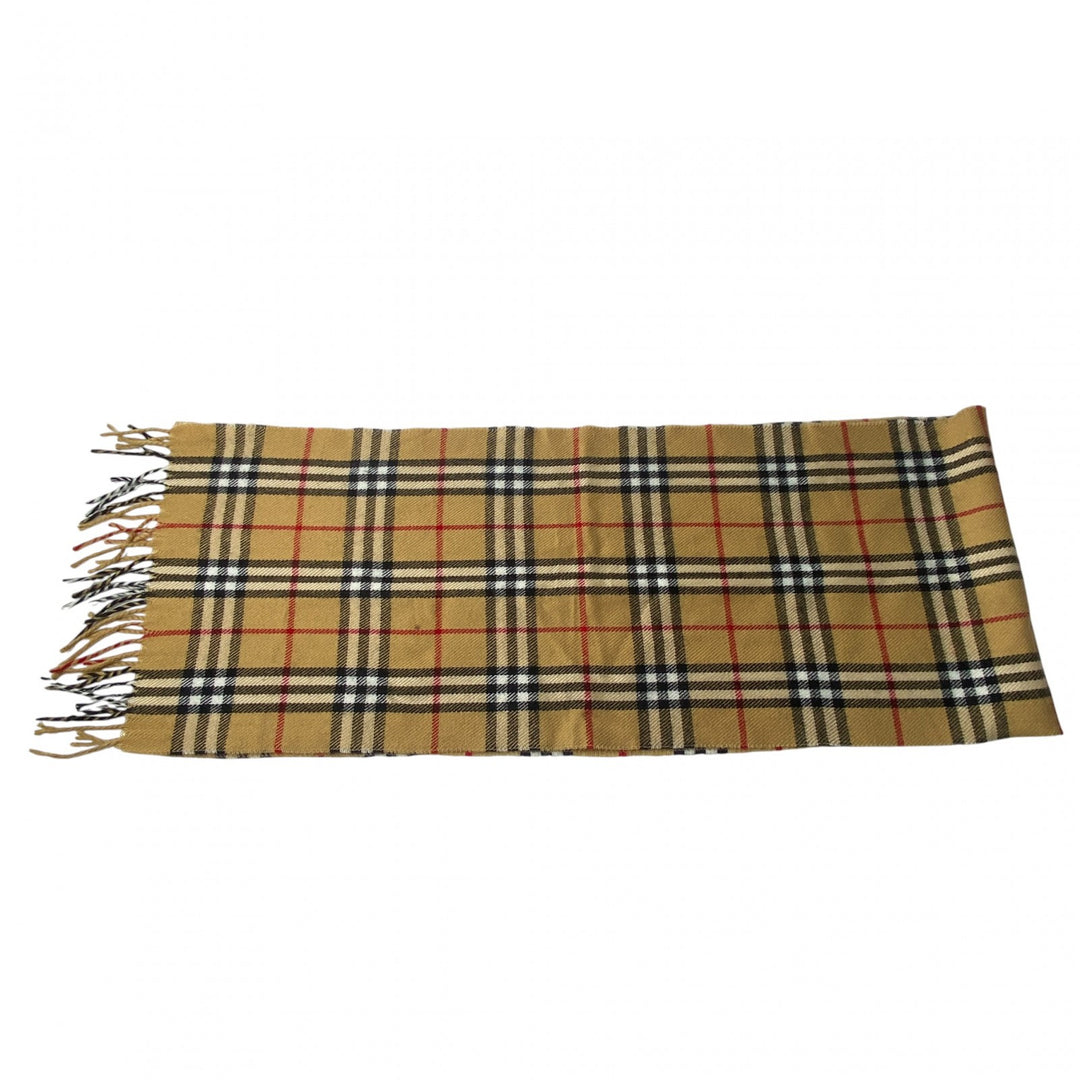 バーバリー Burberry レディース ノバチェック柄 マフラー　ウール