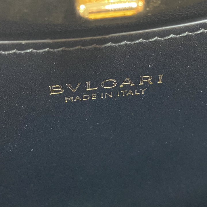 美品 ブルガリ BVLGARI レディース ローマ スモール トップハンドル 2way ハンドバッグ ショルダーバッグ