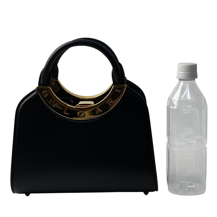 美品 ブルガリ BVLGARI レディース ローマ スモール トップハンドル 2way ハンドバッグ ショルダーバッグ