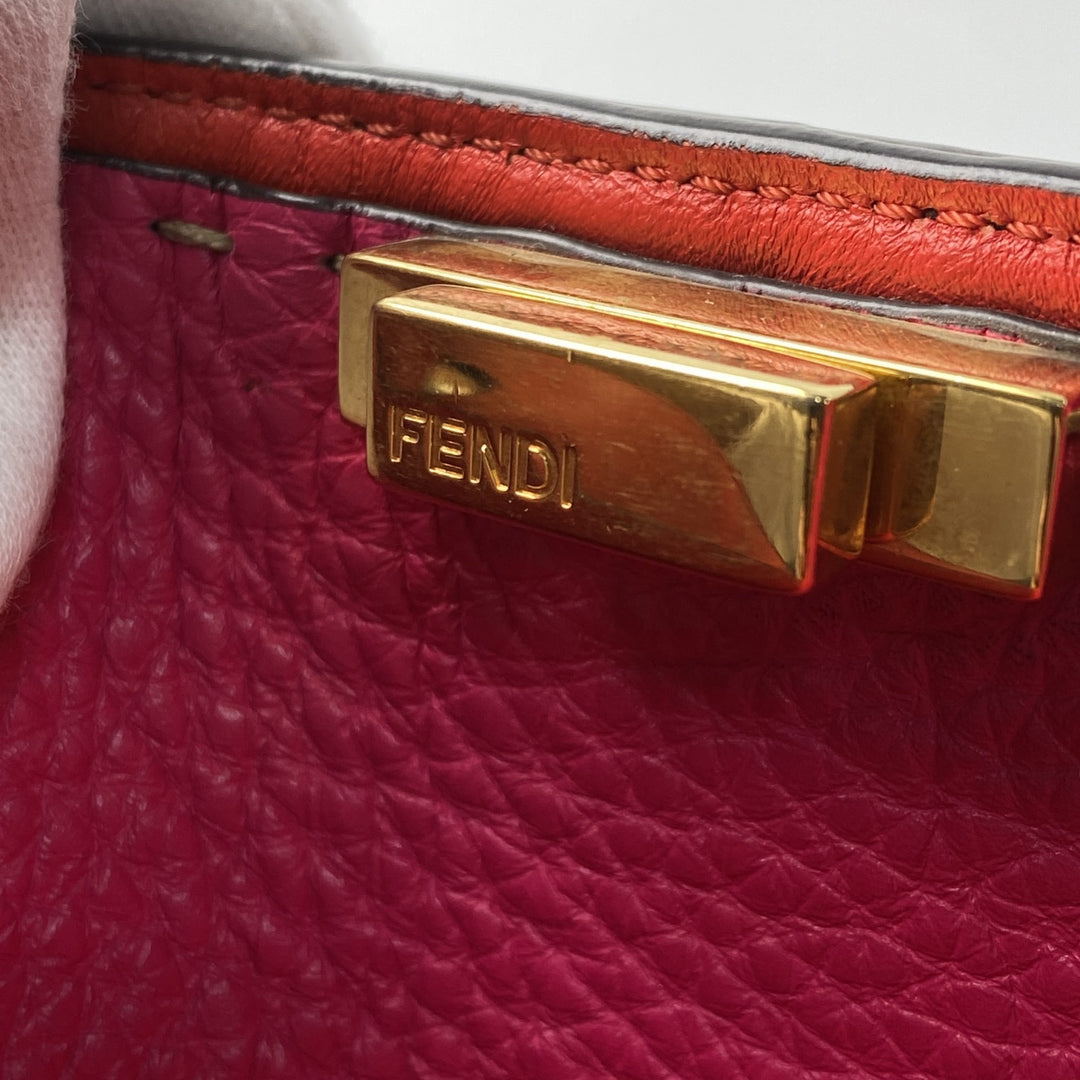 フェンディ FENDI レディース セレリア エックスライト ピーカブー トートバッグ