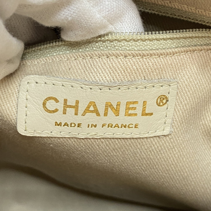 シャネル CHANEL レディース カメリア トートバッグ ラムスキン 7番 肩がけ