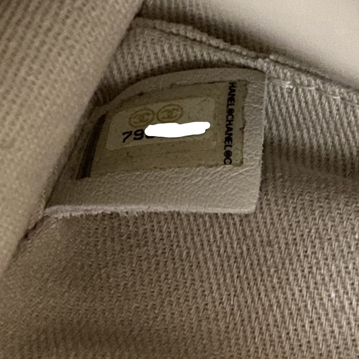 シャネル CHANEL レディース カメリア トートバッグ ラムスキン 7番 肩がけ