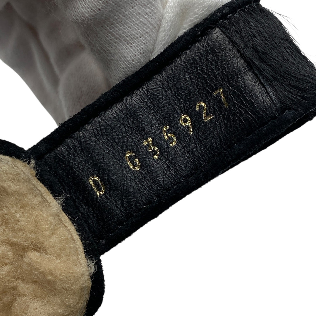 シャネル CHANEL レディース ココマーク ハラコ ボア サンダル 37C G35927