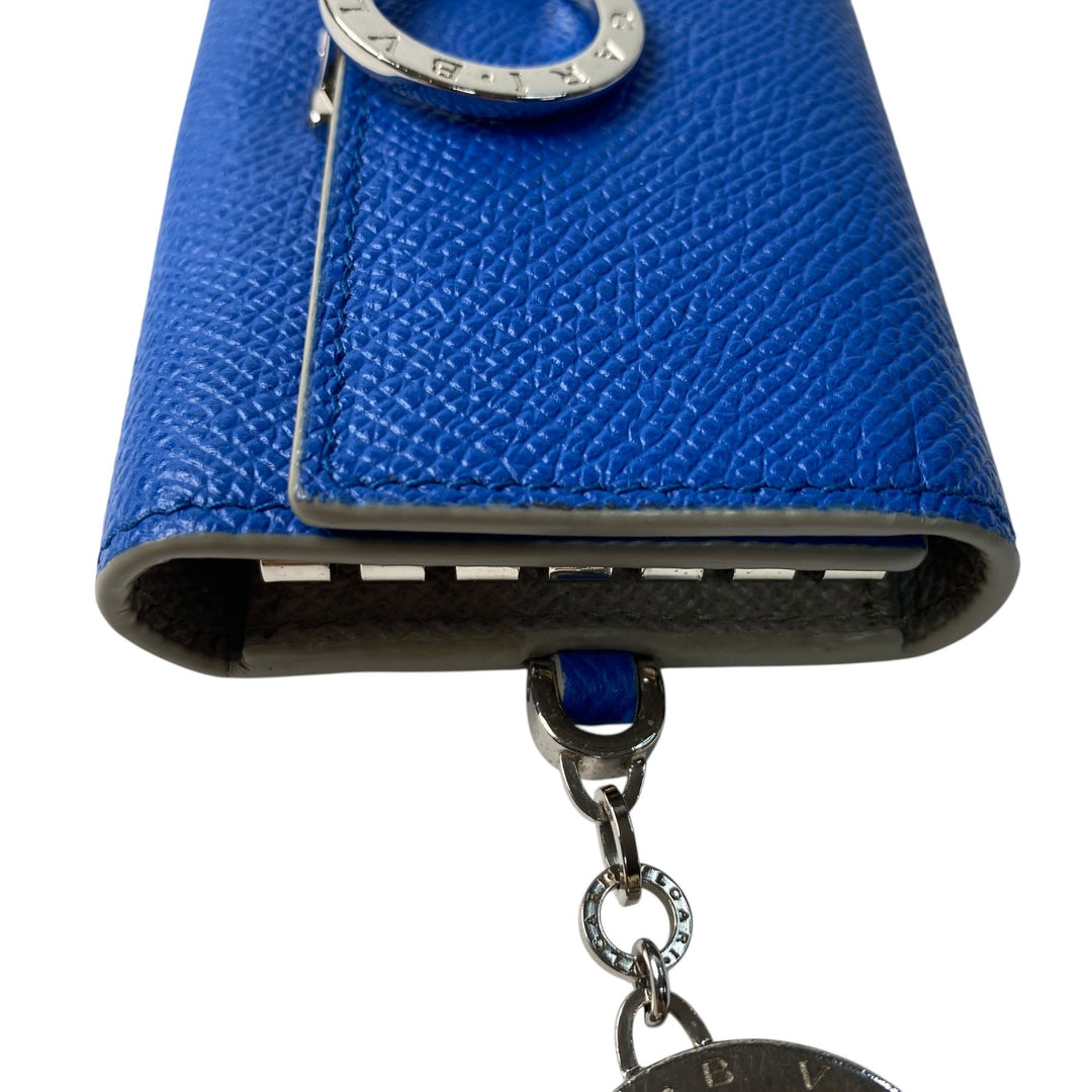 美品 ブルガリ BVLGARI レディース 6連キーケース キーリング付き