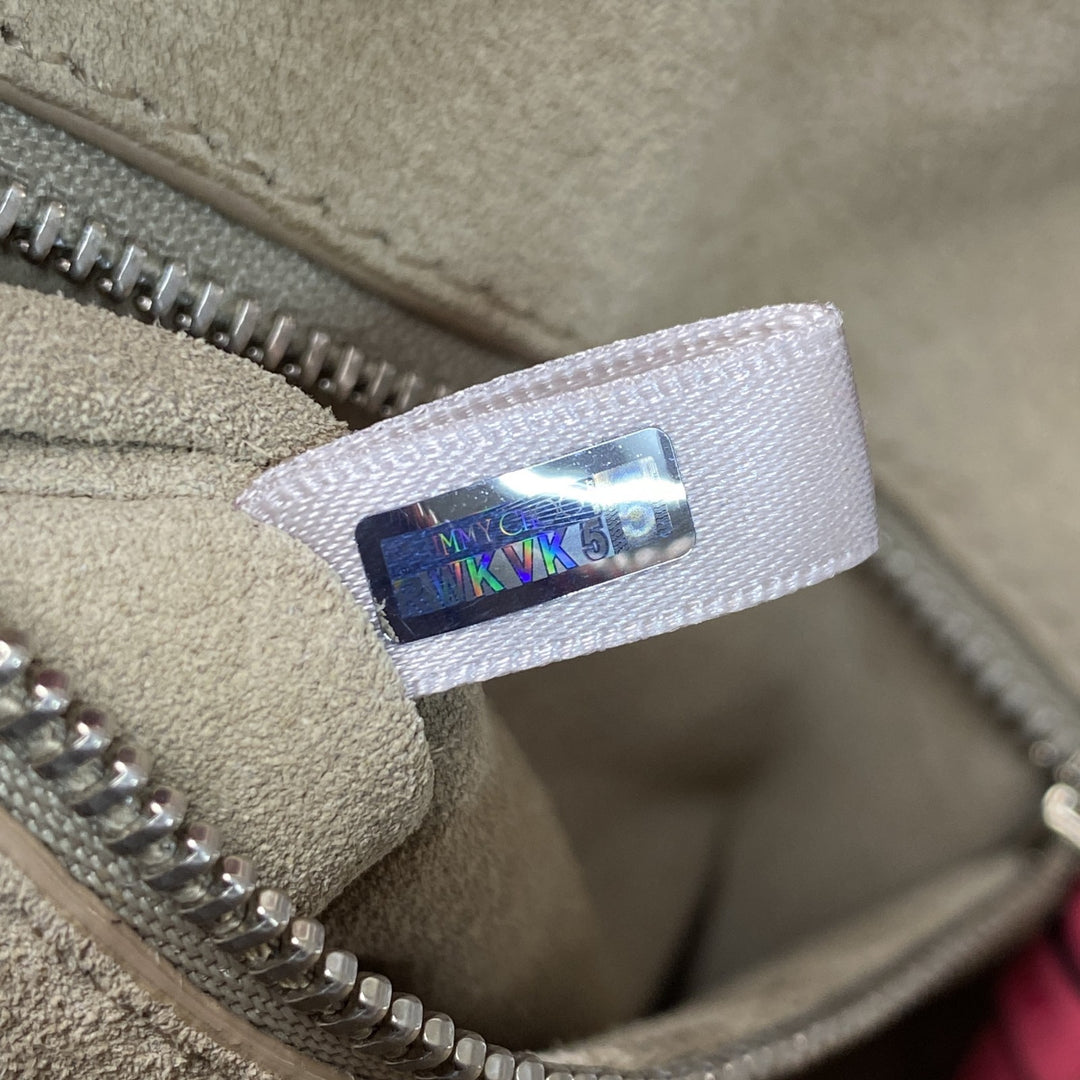 美品 ジミーチュウ JIMMY CHOO レディース ボーリングバッグ 2way ハンドバッグ ショルダーバッグ 斜めがけ クロスボディ