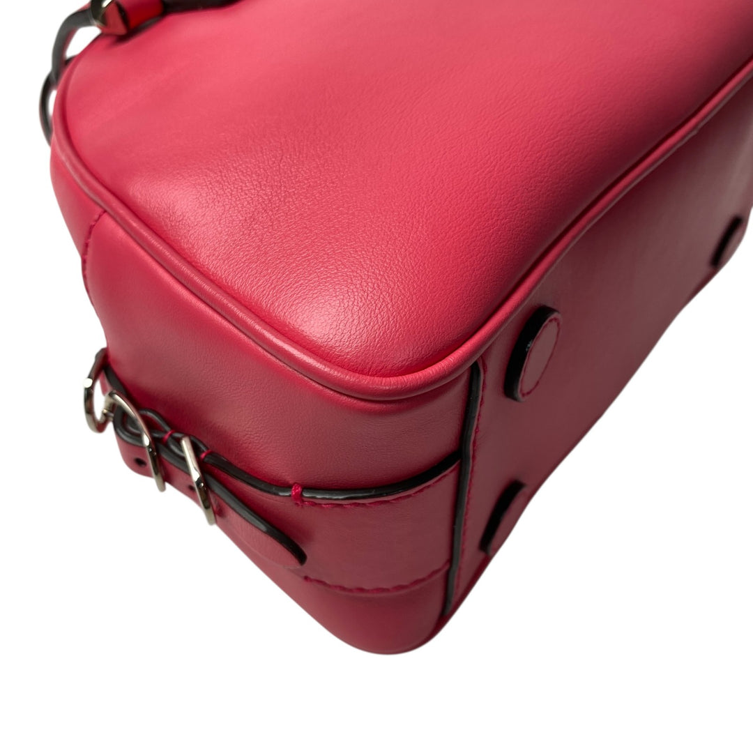 美品 ジミーチュウ JIMMY CHOO レディース ボーリングバッグ 2way ハンドバッグ ショルダーバッグ 斜めがけ クロスボディ