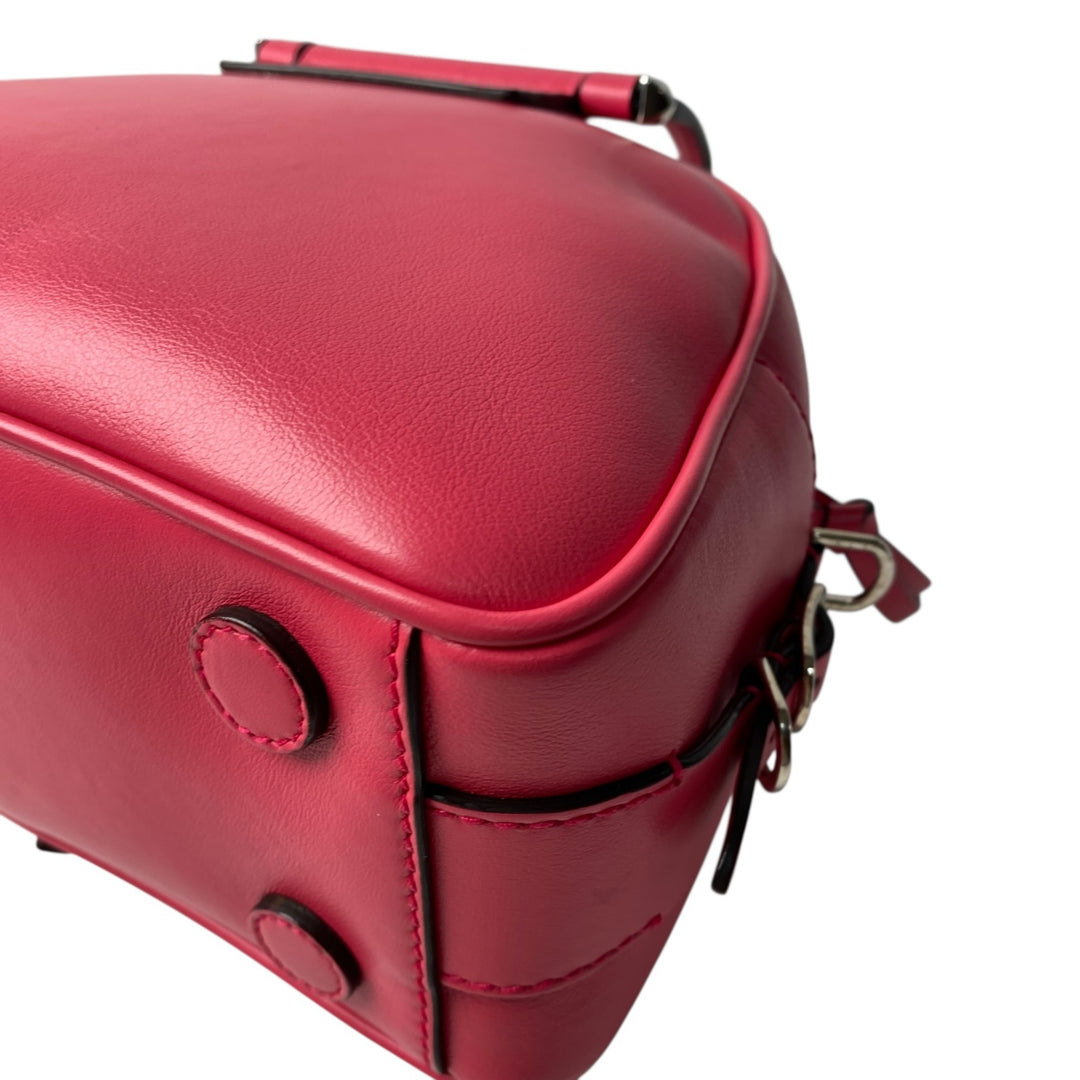 美品 ジミーチュウ JIMMY CHOO レディース ボーリングバッグ 2way ハンドバッグ ショルダーバッグ 斜めがけ クロスボディ