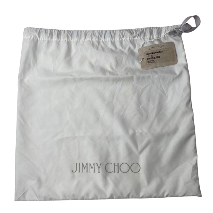 美品 ジミーチュウ JIMMY CHOO レディース ボーリングバッグ 2way ハンドバッグ ショルダーバッグ 斜めがけ クロスボディ