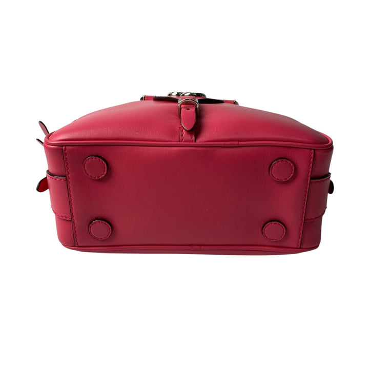 美品 ジミーチュウ JIMMY CHOO レディース ボーリングバッグ 2way ハンドバッグ ショルダーバッグ 斜めがけ クロスボディ