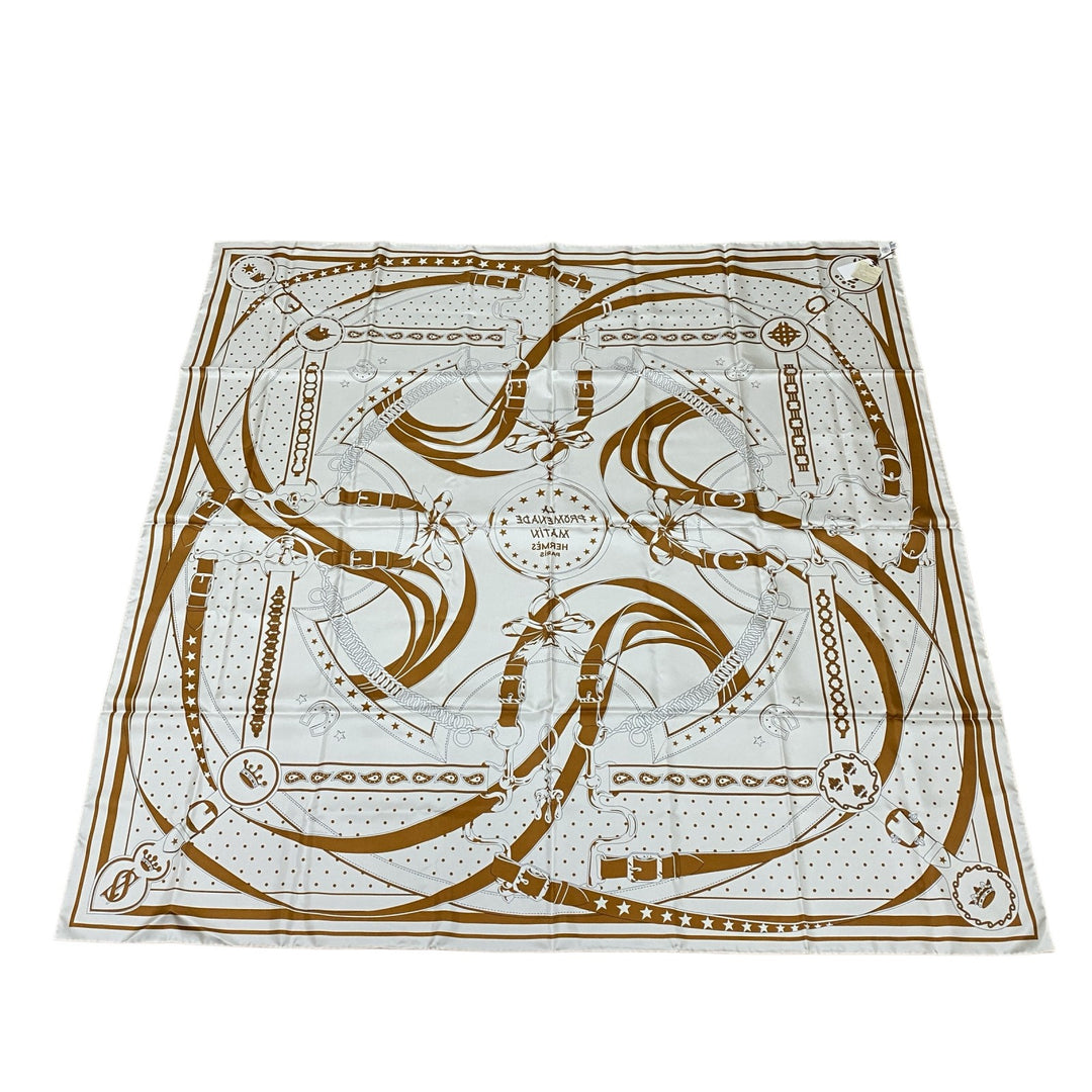 未使用 タグ付き エルメス HERMES レディース カレジェアン ダブルフェイス 朝の散歩