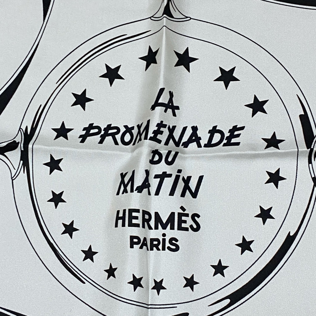 未使用 タグ付き エルメス HERMES レディース カレジェアン ダブルフェイス 朝の散歩