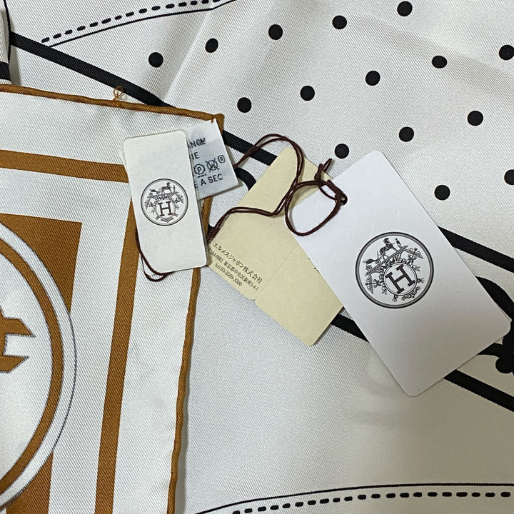 未使用 タグ付き エルメス HERMES レディース カレジェアン ダブルフェイス 朝の散歩