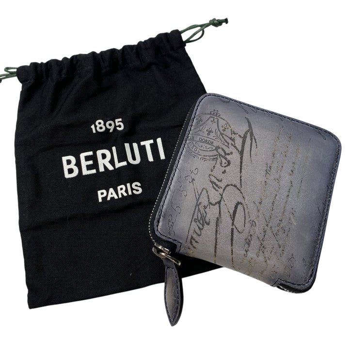 ベルルッティ Berluti メンズ カリグラフィ レザー エコバッグ