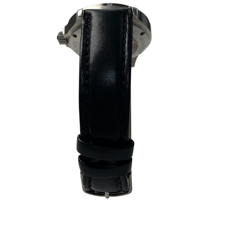 美品 ジン Sinn メンズ 556A インストゥルメント オートマ 裏スケ 黒文字盤 SS