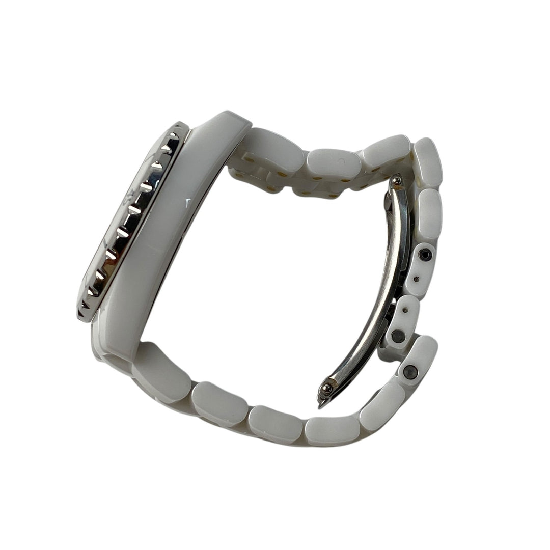 シャネル CHANEL レディース H0968 J12 白文字盤 CE クォーツ 保証書付き
