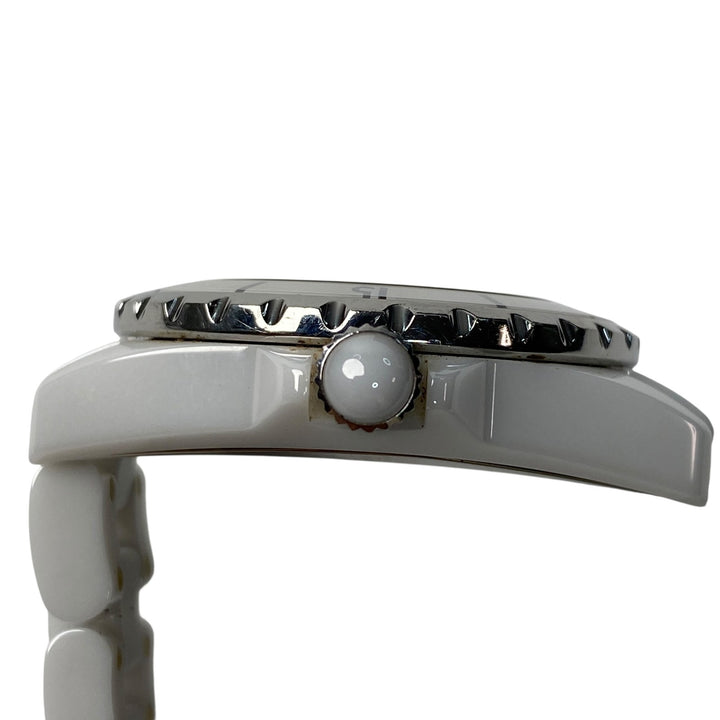 シャネル CHANEL レディース H0968 J12 白文字盤 CE クォーツ 保証書付き