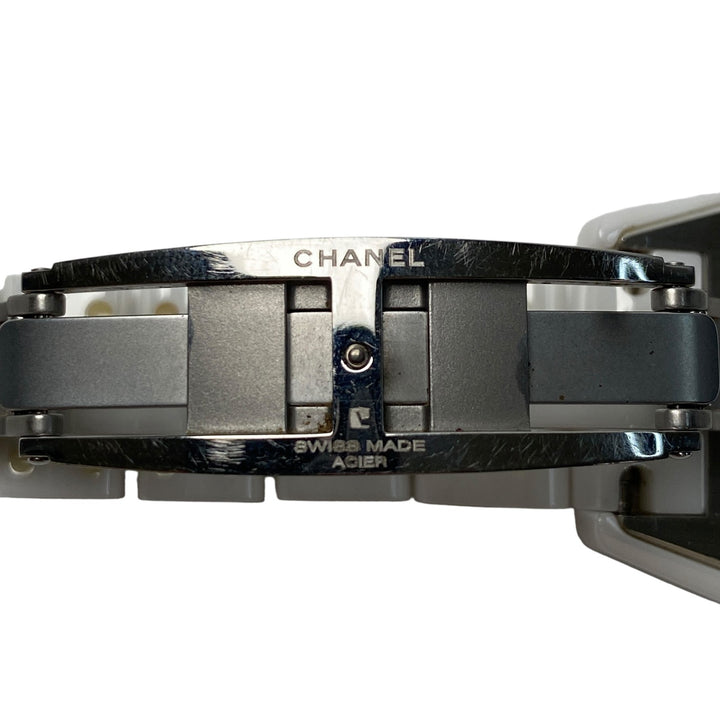 シャネル CHANEL レディース H0968 J12 白文字盤 CE クォーツ 保証書付き
