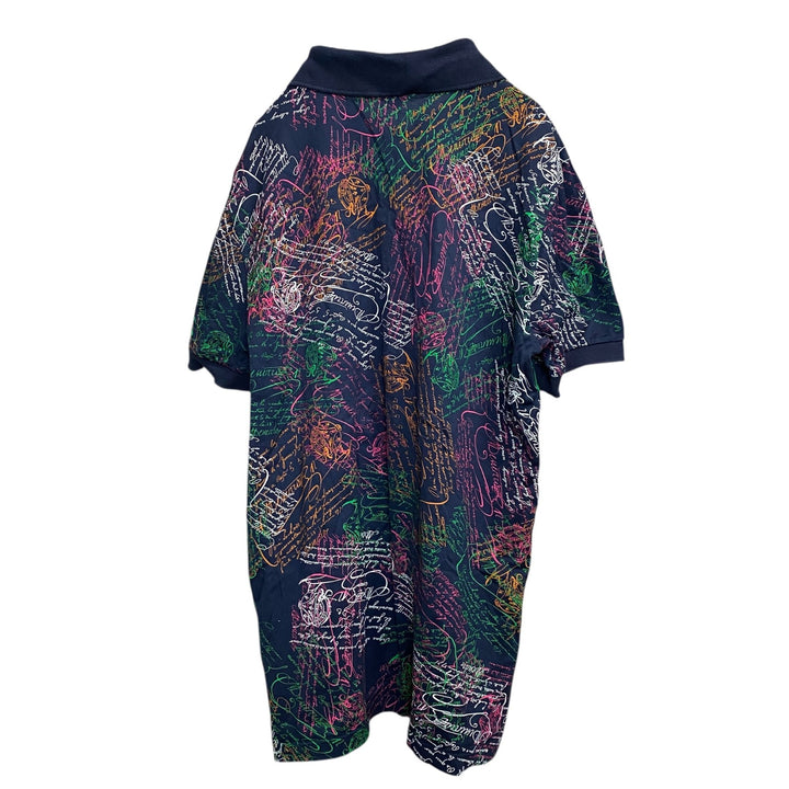 美品 ベルルッティ Berluti メンズ カリグラフィ ポロ シャツ #M