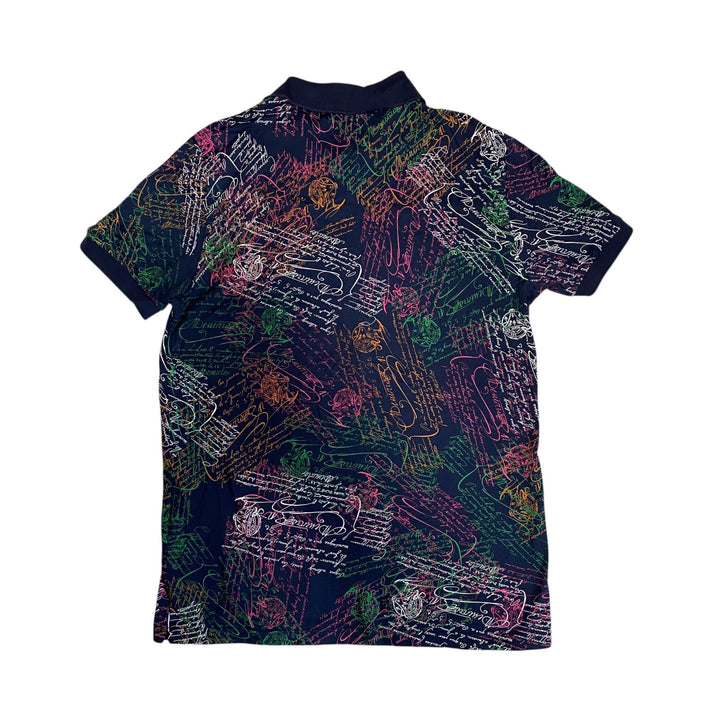 美品 ベルルッティ Berluti メンズ カリグラフィ ポロ シャツ #M