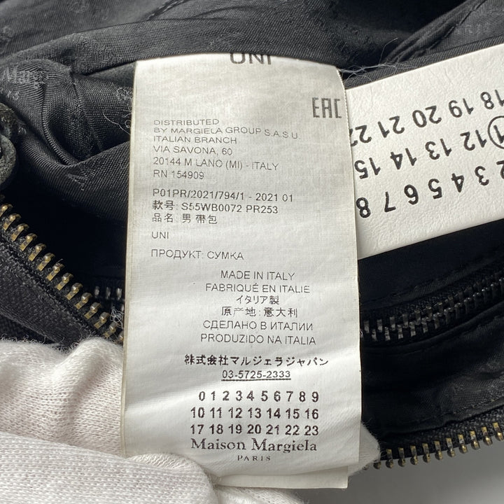 メゾンマルジェラ Maison Margiela メンズ キャンバス ボディバッグ 斜めがけ クロスボディ S55WB0072