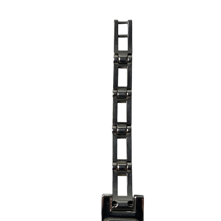 グッチ GUCCI レディース 3900L 腕時計 稼動品 黒文字盤 シルバー