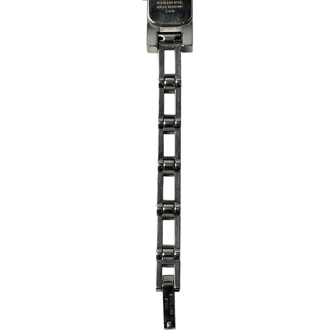 グッチ GUCCI レディース 3900L 腕時計 稼動品 黒文字盤 シルバー