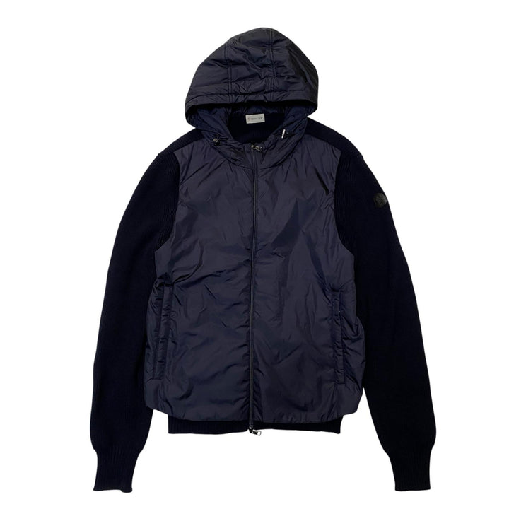 モンクレール MONCER ニット切り替え ダウンジャケット XXL maglione tricot cardigan メンズ