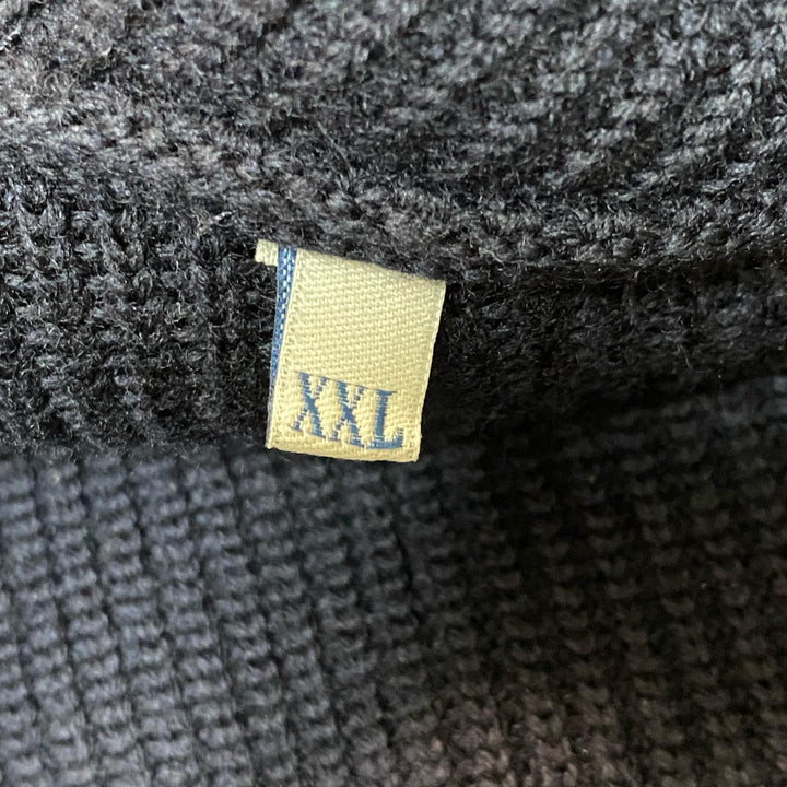 モンクレール MONCER ニット切り替え ダウンジャケット XXL maglione tricot cardigan メンズ