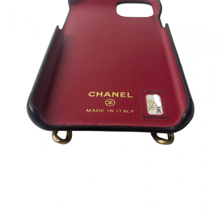 シャネル CHANEL レディース ココマーク iPhoneケース チェーン ショルダー 30番 iPhone11pro