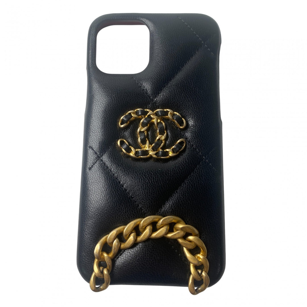 シャネル CHANEL レディース ココマーク iPhoneケース チェーン ショルダー 30番 iPhone11pro