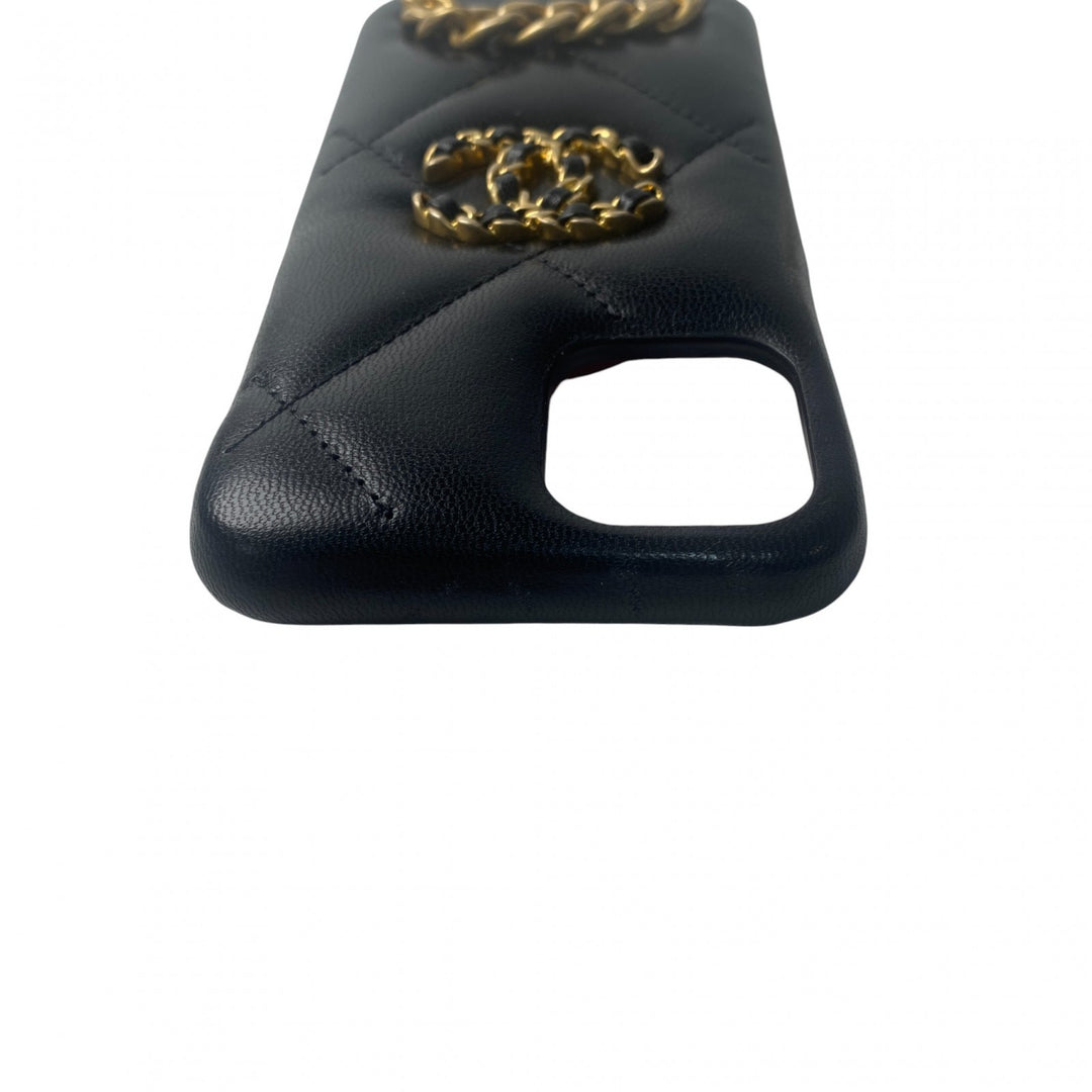 シャネル CHANEL レディース ココマーク iPhoneケース チェーン ショルダー 30番 iPhone11pro