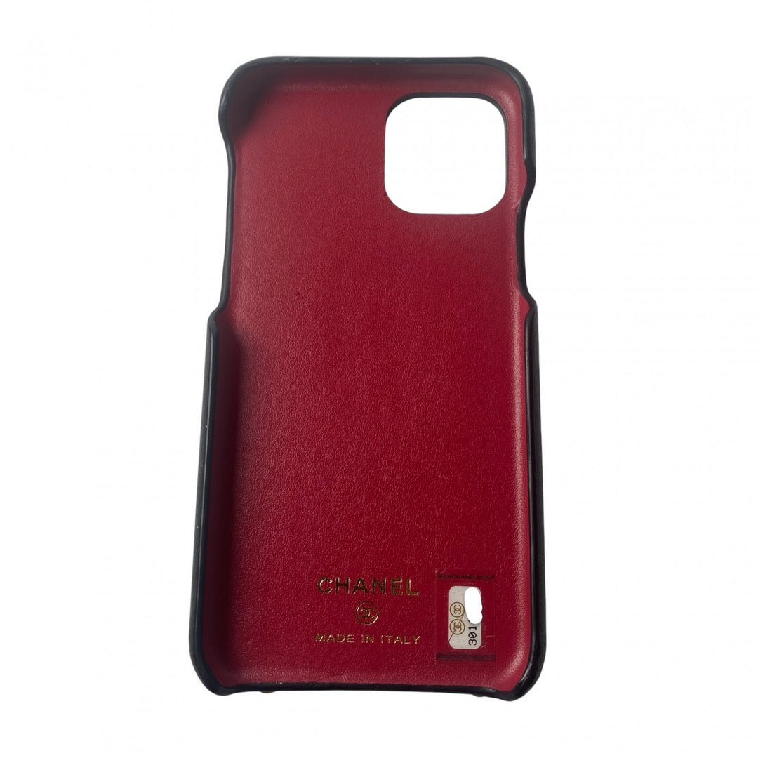 シャネル CHANEL レディース ココマーク iPhoneケース チェーン ショルダー 30番 iPhone11pro