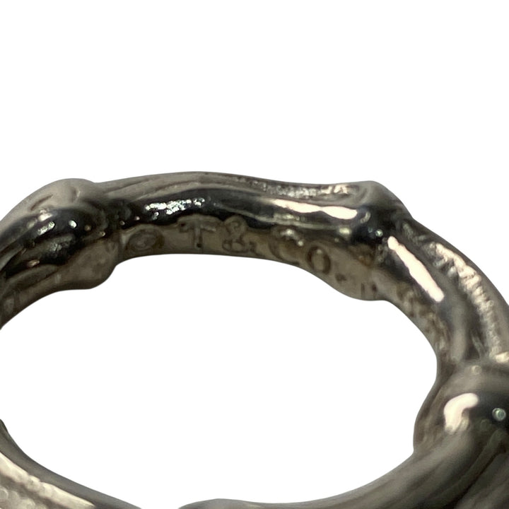 ティファニー Tiffany レディース ビンテージ バンブー リング SV925 #5号