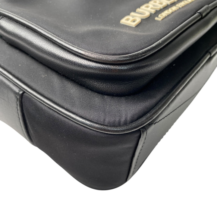 美品 バーバリー Burberry レディース ナイロン ショルダーバッグ 斜めがけ クロスボディ