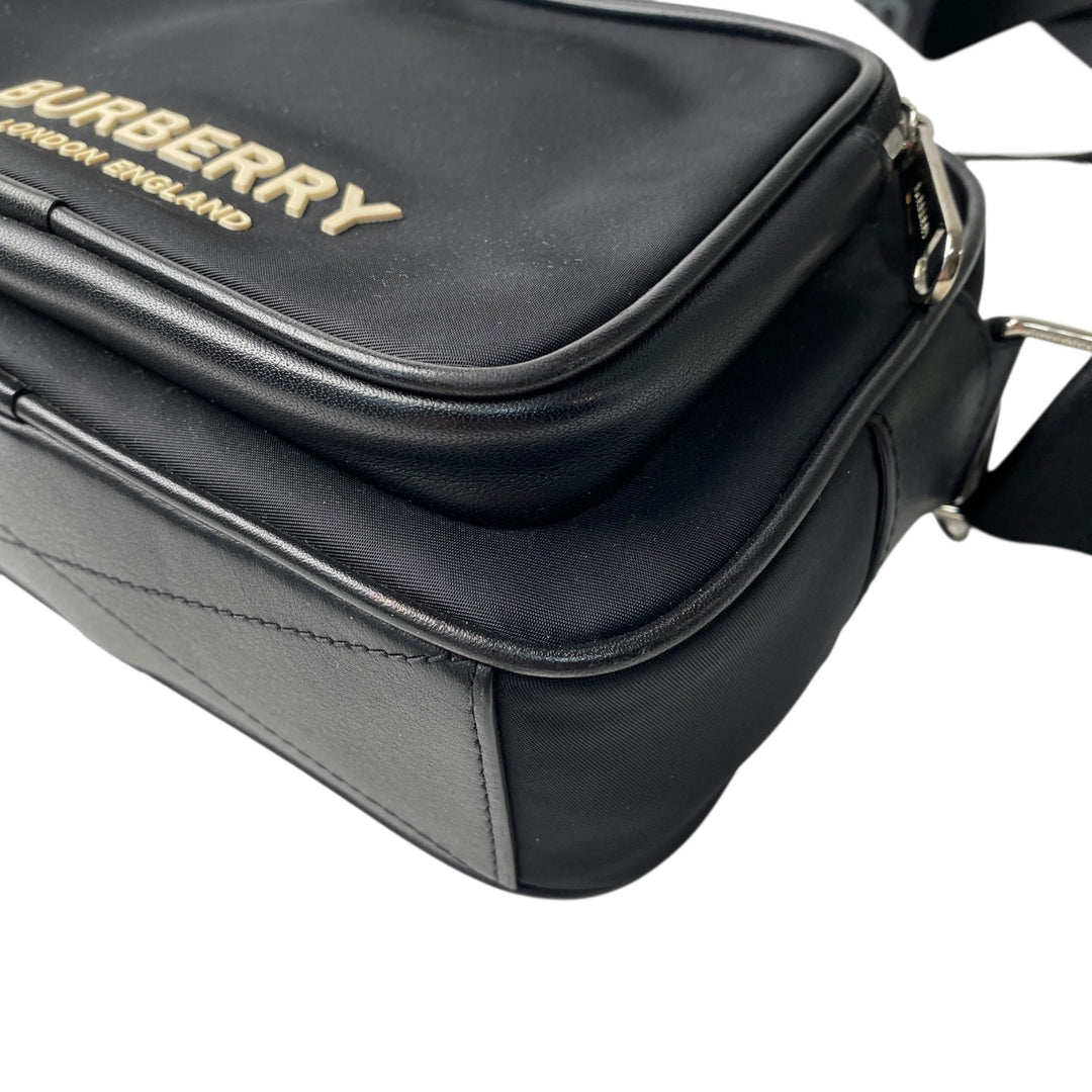 美品 バーバリー Burberry レディース ナイロン ショルダーバッグ 斜めがけ クロスボディ