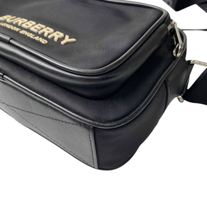 美品 バーバリー Burberry レディース ナイロン ショルダーバッグ 斜めがけ クロスボディ