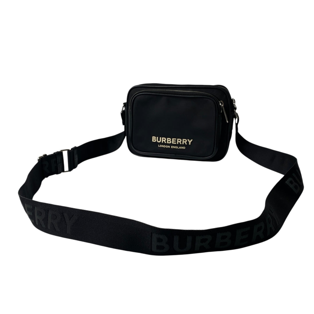 美品 バーバリー Burberry レディース ナイロン ショルダーバッグ 斜めがけ クロスボディ