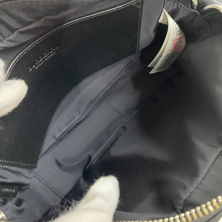 美品 バーバリー Burberry レディース ナイロン ショルダーバッグ 斜めがけ クロスボディ