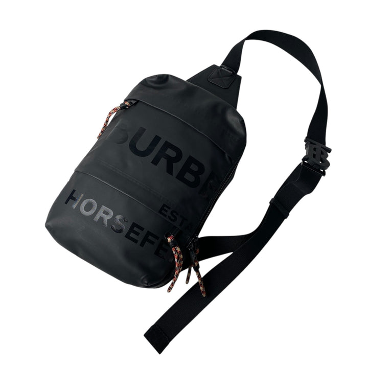 美品 バーバリー Burberry レディース ボディバッグ ナイロン 斜めがけ クロスボディ