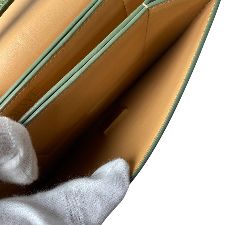 美品 ロエベ LOEWE レディース ゴヤ アコーディオン ショルダーバッグ A896O44X01 斜めがけ クロスボディ