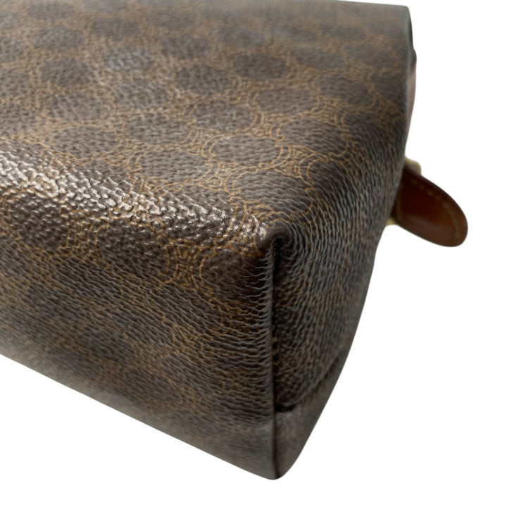 美品 セリーヌ CELINE レディース マカダム柄 ポーチ