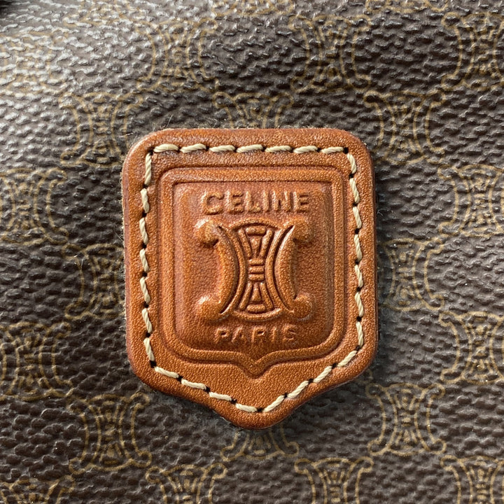 美品 セリーヌ CELINE レディース マカダム柄 ポーチ