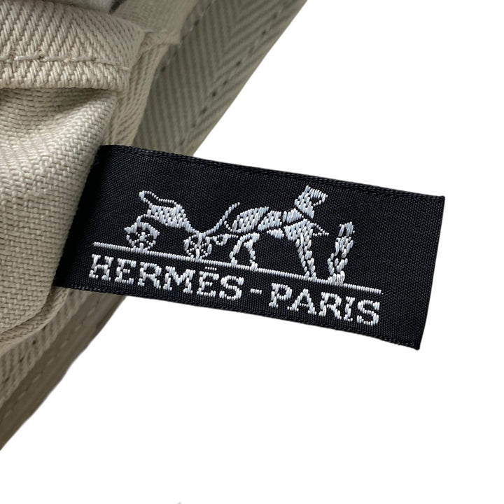 新品同様 エルメス HERMES レディース ヴァルパライソ MM キャンバス ポーチ付き トートバッグ